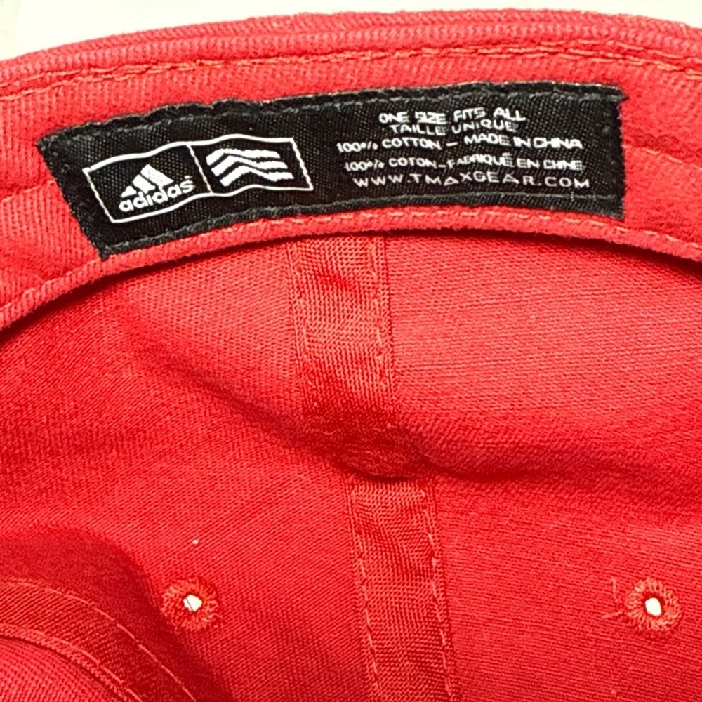 Red Royale Cup Adidas Baseball Cap signed - Picture 7 of 7